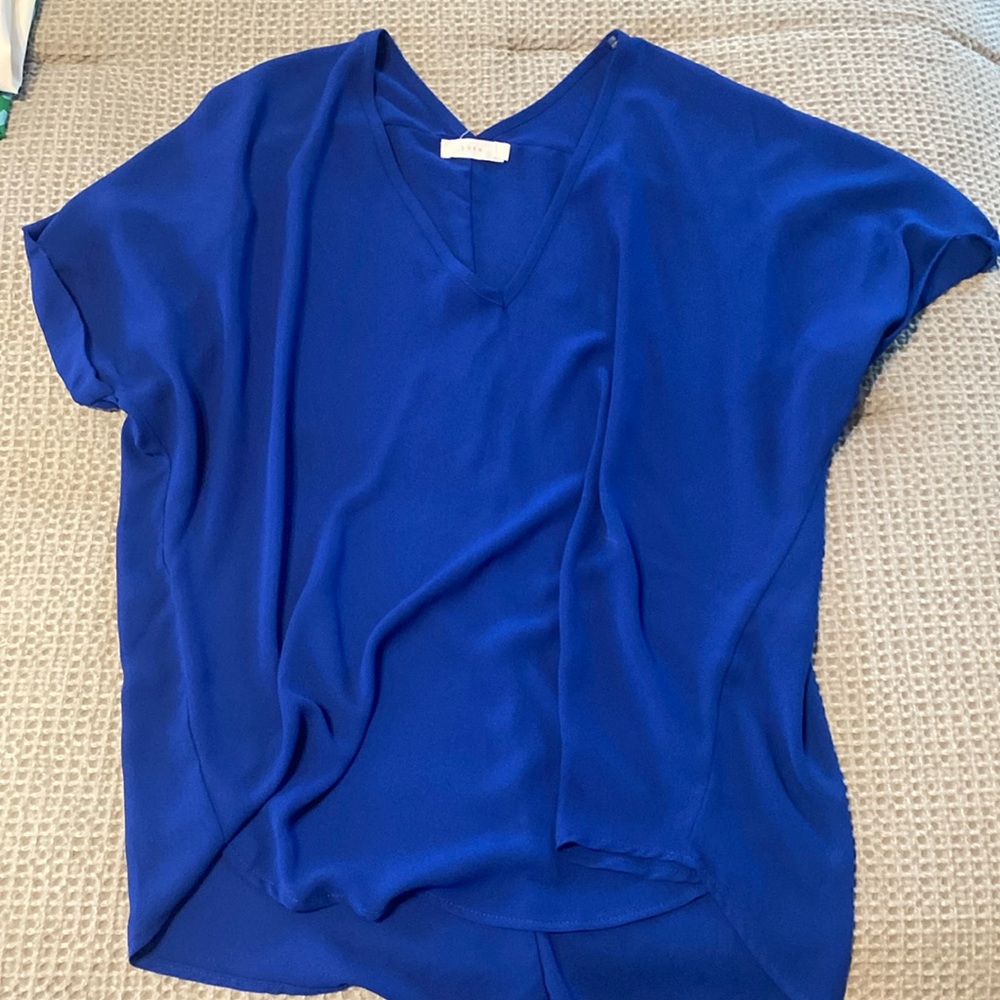 Royal Blue Lush Blouse